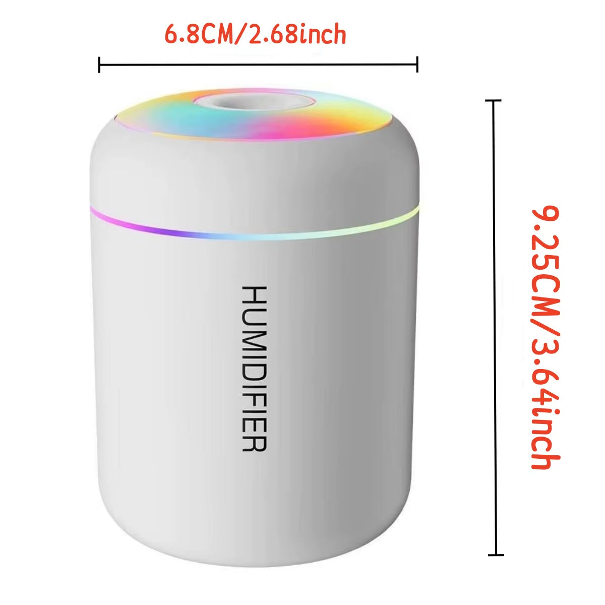 Revitalize Your Space with the 180ML Mini USB Air Humidifier - Aromatherapy Essential Oil Diffuser for Home, Car, and Bedroom